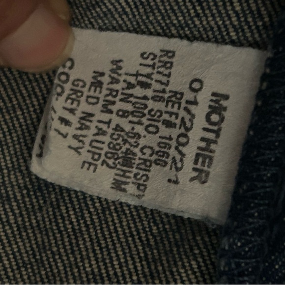 Mother The Looker Jeans in Where Is My Mind? - Size 24 - Picture 7 of 8